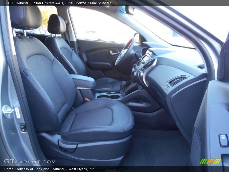 Chai Bronze / Black/Saddle 2013 Hyundai Tucson Limited AWD