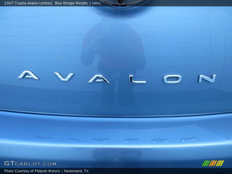 Blue Mirage Metallic / Ivory 2007 Toyota Avalon Limited