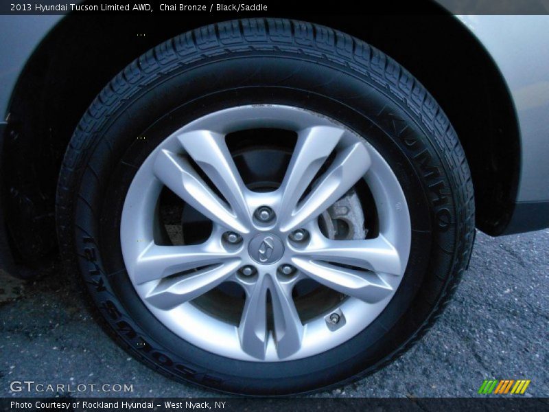 Chai Bronze / Black/Saddle 2013 Hyundai Tucson Limited AWD