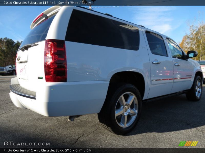 Summit White / Ebony 2010 Chevrolet Suburban LTZ 4x4