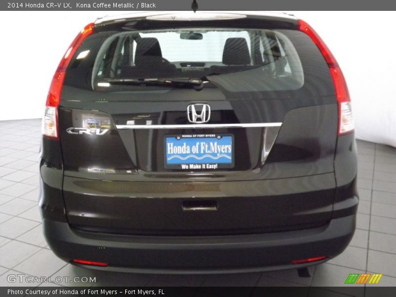Kona Coffee Metallic / Black 2014 Honda CR-V LX