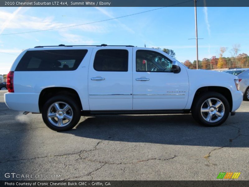 Summit White / Ebony 2010 Chevrolet Suburban LTZ 4x4