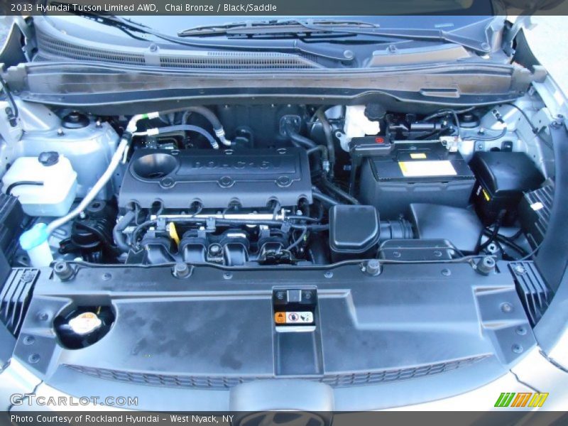 Chai Bronze / Black/Saddle 2013 Hyundai Tucson Limited AWD