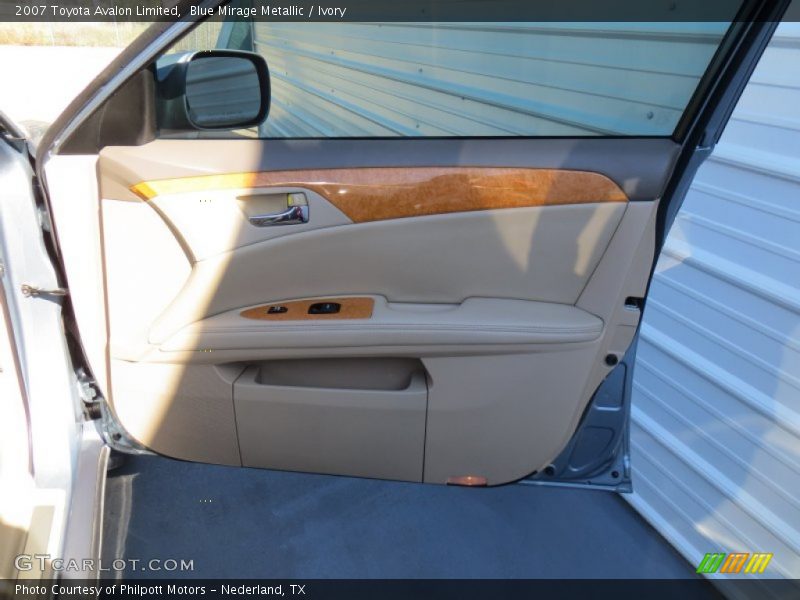 Blue Mirage Metallic / Ivory 2007 Toyota Avalon Limited