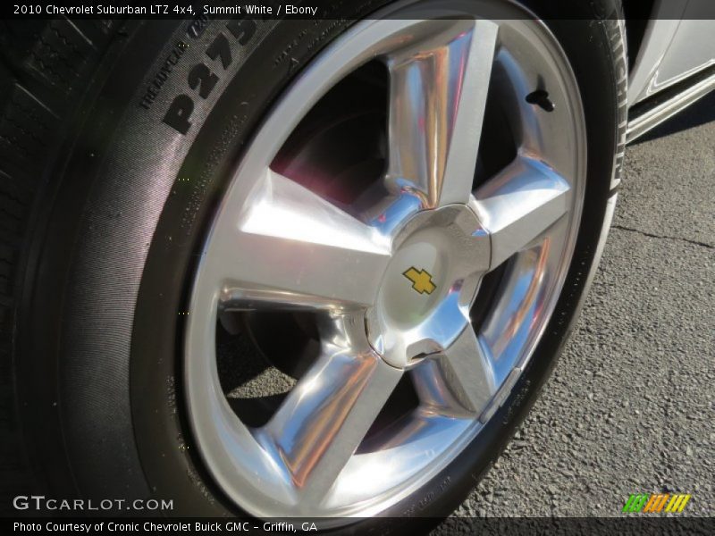 Summit White / Ebony 2010 Chevrolet Suburban LTZ 4x4