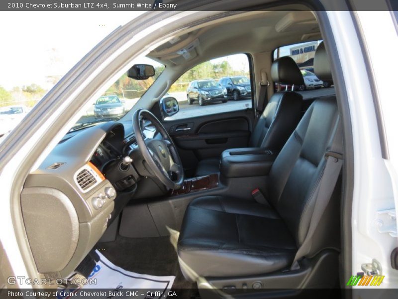 Summit White / Ebony 2010 Chevrolet Suburban LTZ 4x4