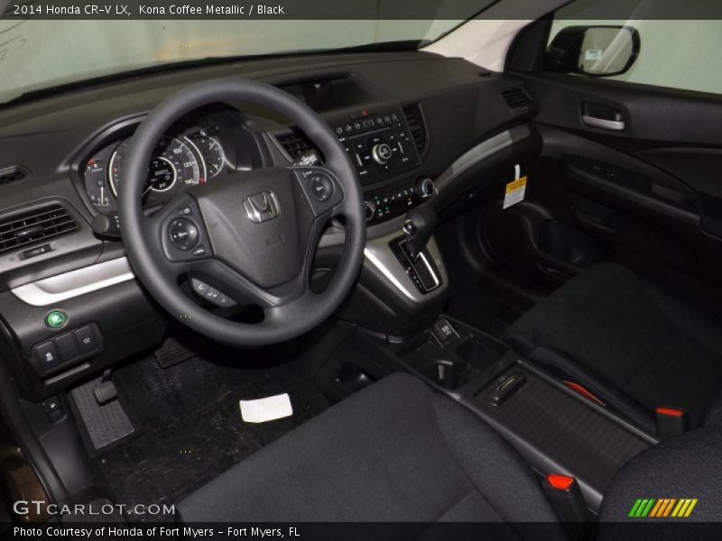 Kona Coffee Metallic / Black 2014 Honda CR-V LX