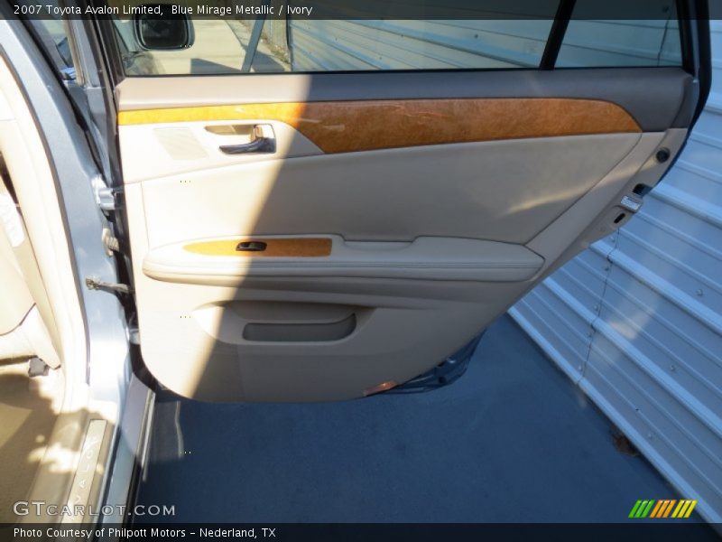 Blue Mirage Metallic / Ivory 2007 Toyota Avalon Limited
