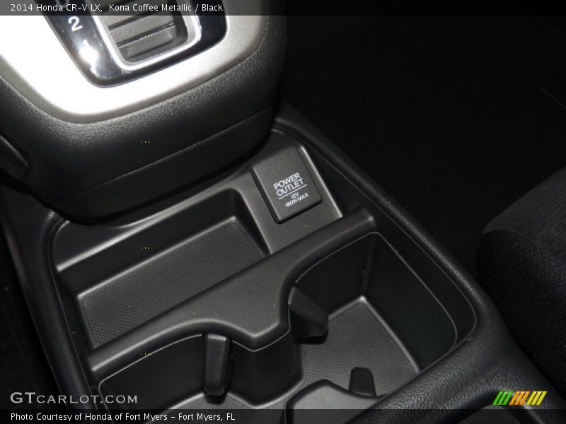 Kona Coffee Metallic / Black 2014 Honda CR-V LX