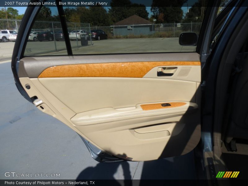 Blue Mirage Metallic / Ivory 2007 Toyota Avalon Limited