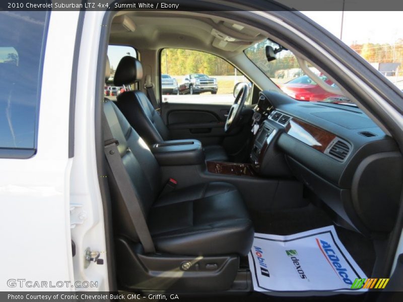 Summit White / Ebony 2010 Chevrolet Suburban LTZ 4x4