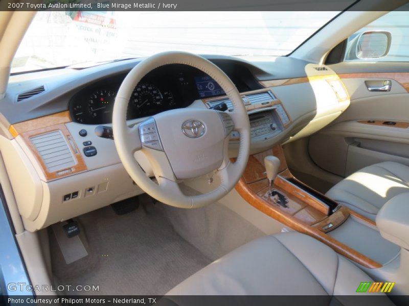 Blue Mirage Metallic / Ivory 2007 Toyota Avalon Limited