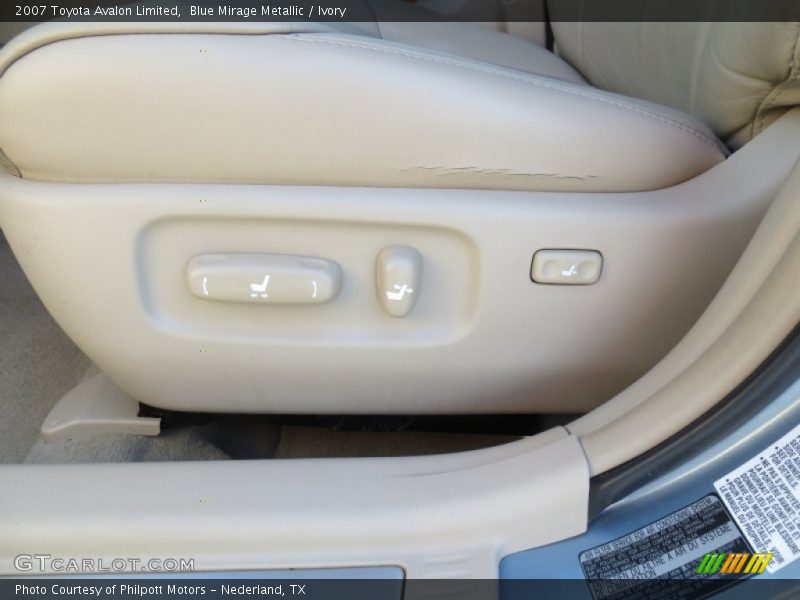 Blue Mirage Metallic / Ivory 2007 Toyota Avalon Limited
