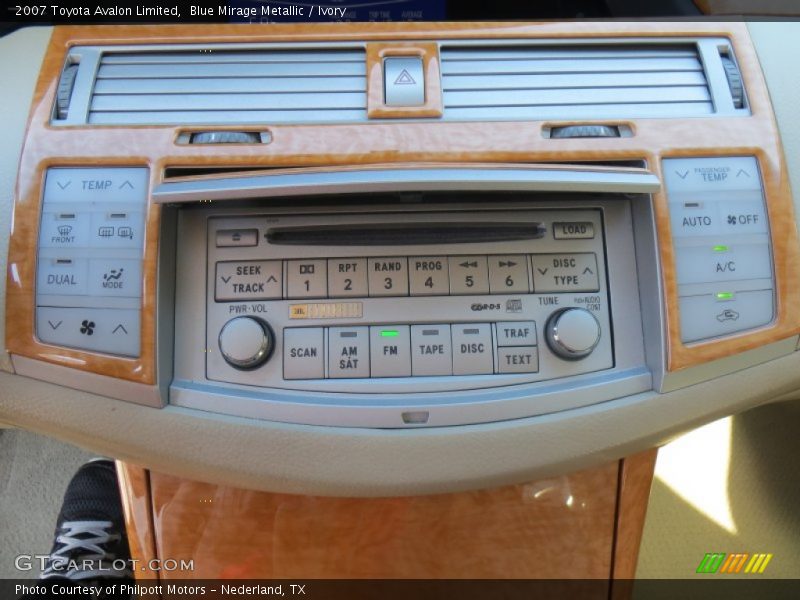 Blue Mirage Metallic / Ivory 2007 Toyota Avalon Limited
