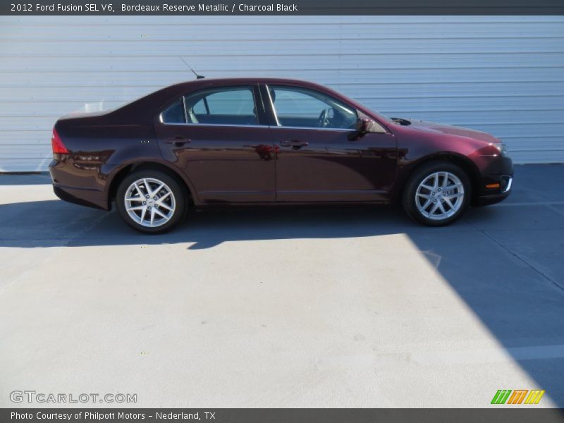 Bordeaux Reserve Metallic / Charcoal Black 2012 Ford Fusion SEL V6
