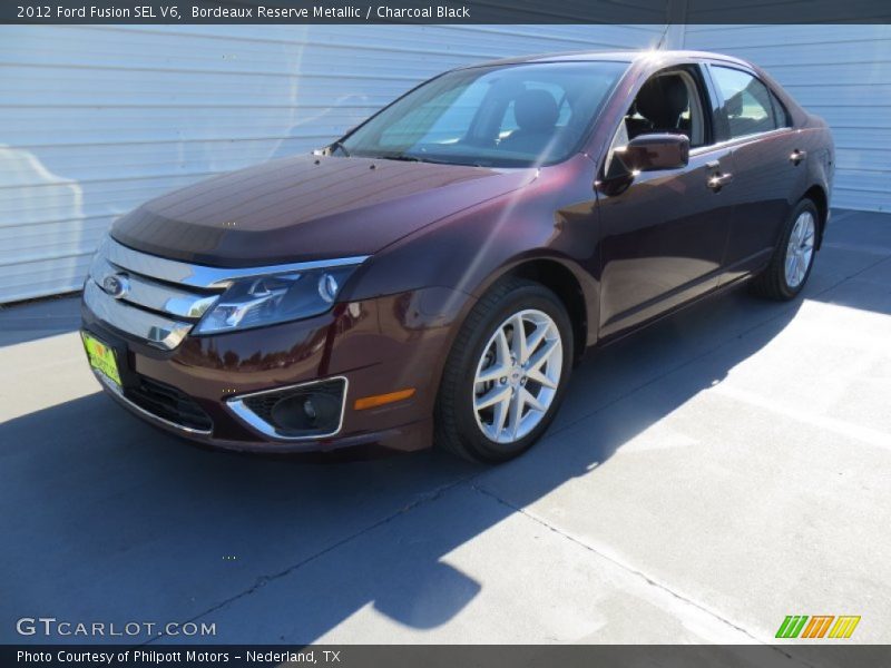 Bordeaux Reserve Metallic / Charcoal Black 2012 Ford Fusion SEL V6