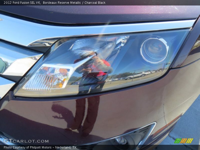 Bordeaux Reserve Metallic / Charcoal Black 2012 Ford Fusion SEL V6