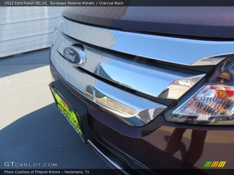 Bordeaux Reserve Metallic / Charcoal Black 2012 Ford Fusion SEL V6