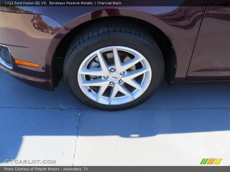 Bordeaux Reserve Metallic / Charcoal Black 2012 Ford Fusion SEL V6