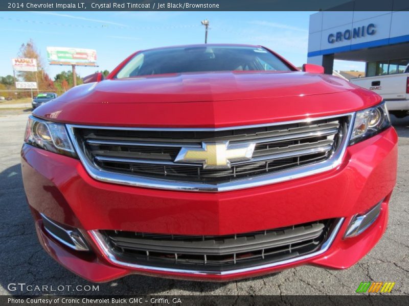 Crystal Red Tintcoat / Jet Black/Brownstone 2014 Chevrolet Impala LT