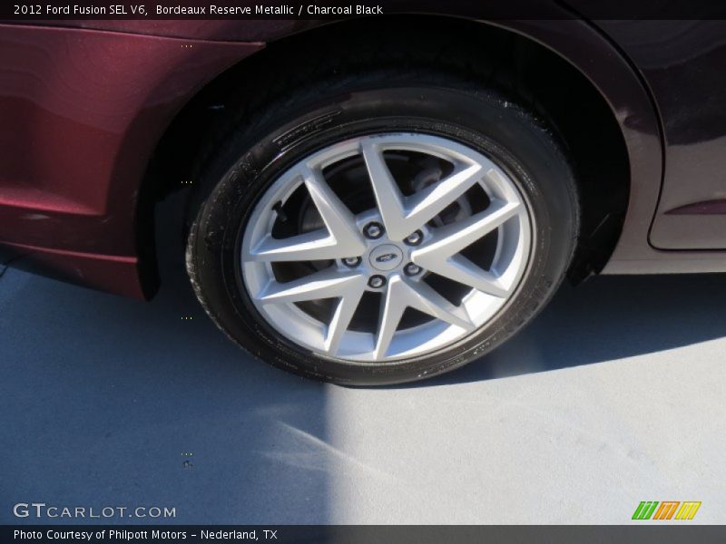 Bordeaux Reserve Metallic / Charcoal Black 2012 Ford Fusion SEL V6