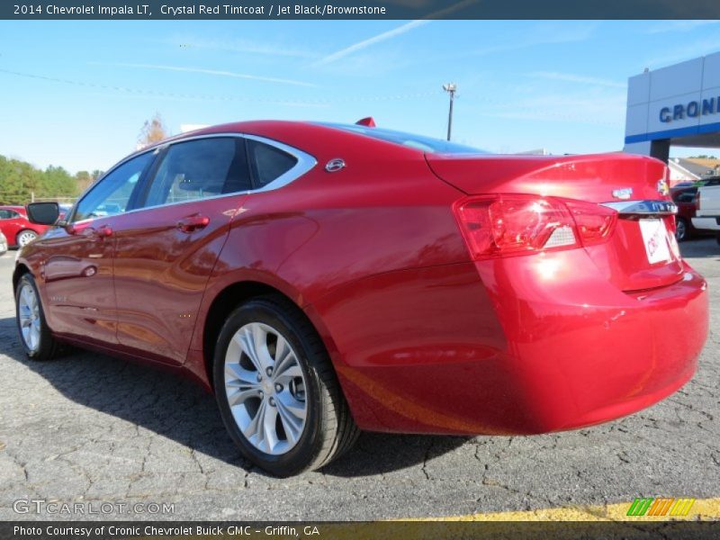 Crystal Red Tintcoat / Jet Black/Brownstone 2014 Chevrolet Impala LT