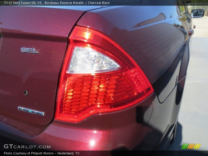Bordeaux Reserve Metallic / Charcoal Black 2012 Ford Fusion SEL V6