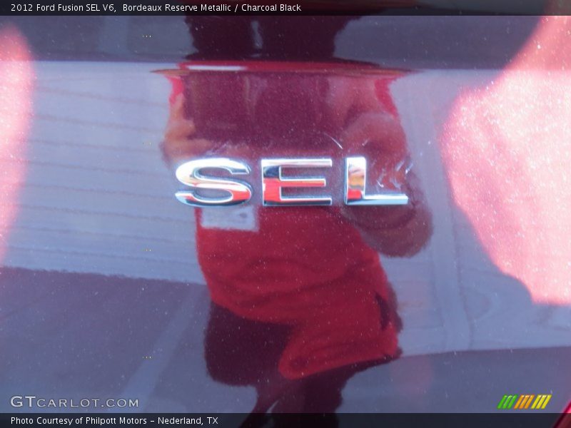 Bordeaux Reserve Metallic / Charcoal Black 2012 Ford Fusion SEL V6