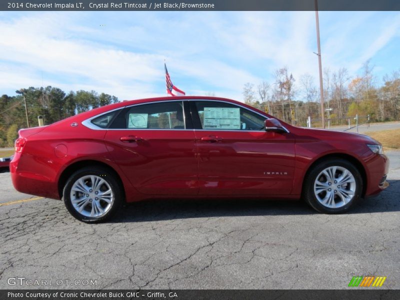 Crystal Red Tintcoat / Jet Black/Brownstone 2014 Chevrolet Impala LT