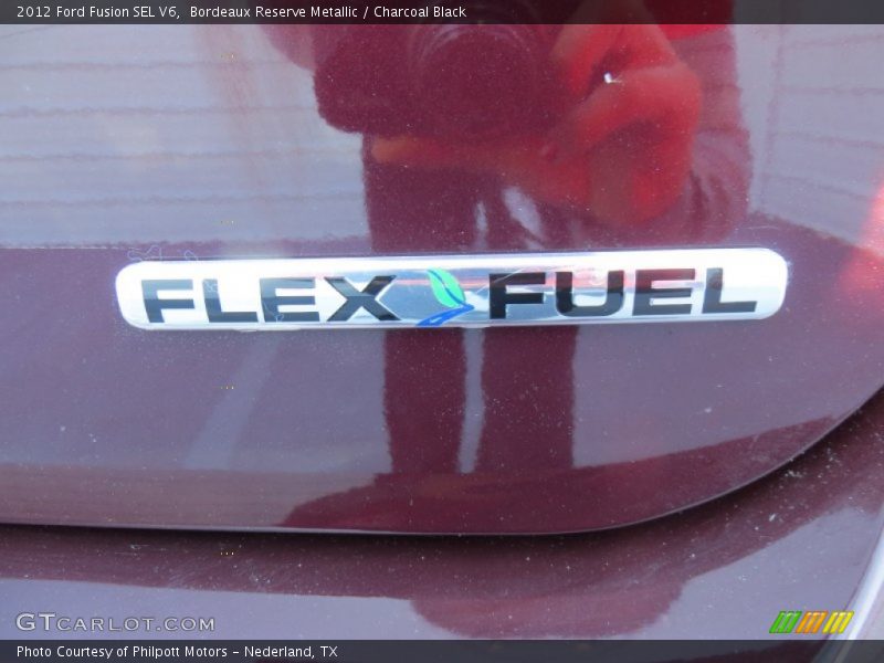 Bordeaux Reserve Metallic / Charcoal Black 2012 Ford Fusion SEL V6