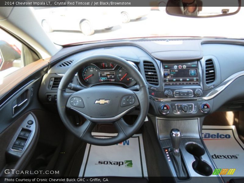 Crystal Red Tintcoat / Jet Black/Brownstone 2014 Chevrolet Impala LT