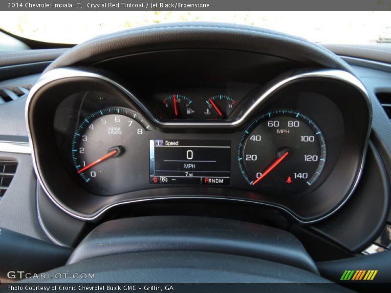 Crystal Red Tintcoat / Jet Black/Brownstone 2014 Chevrolet Impala LT