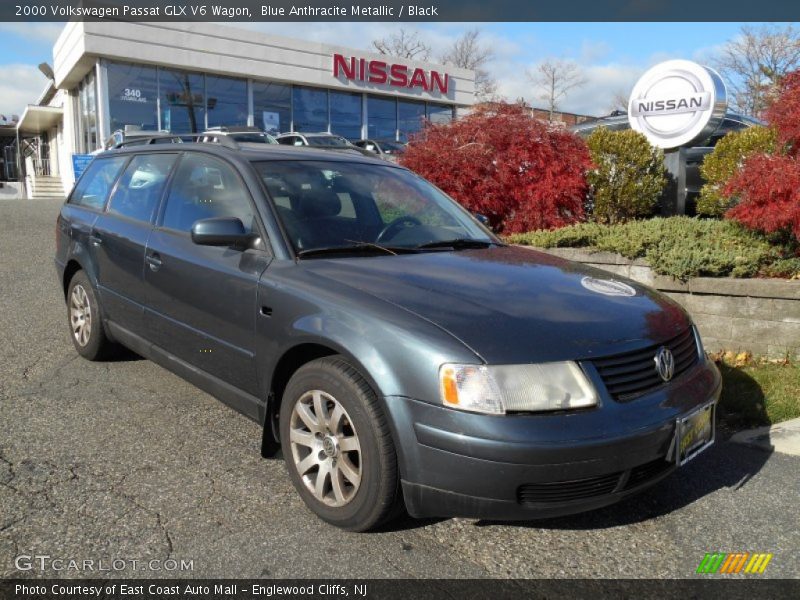 Blue Anthracite Metallic / Black 2000 Volkswagen Passat GLX V6 Wagon