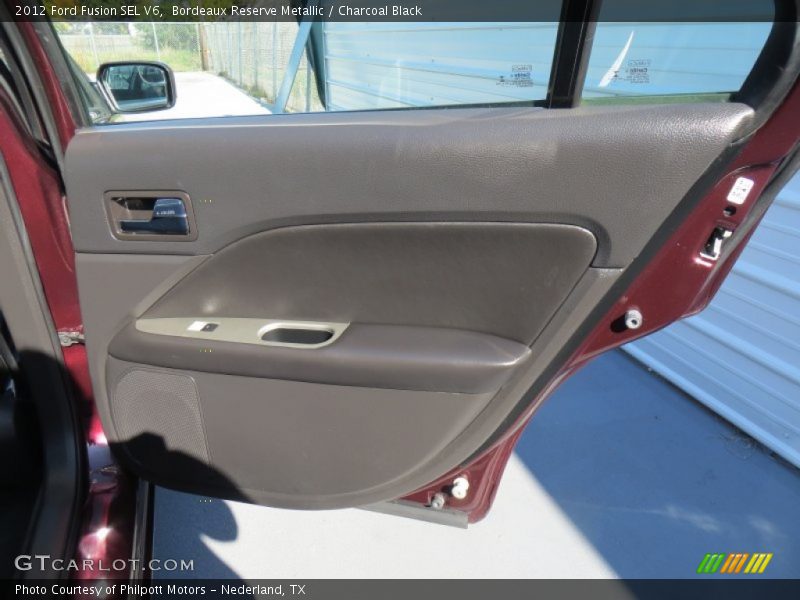 Bordeaux Reserve Metallic / Charcoal Black 2012 Ford Fusion SEL V6