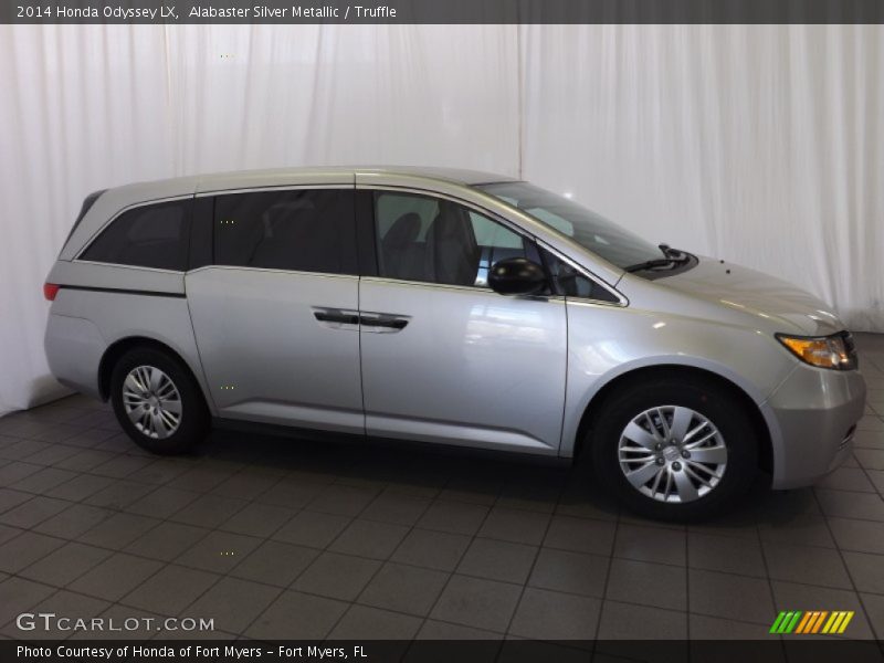 Alabaster Silver Metallic / Truffle 2014 Honda Odyssey LX
