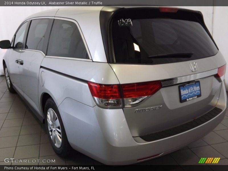 Alabaster Silver Metallic / Truffle 2014 Honda Odyssey LX
