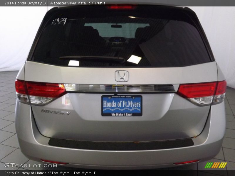 Alabaster Silver Metallic / Truffle 2014 Honda Odyssey LX