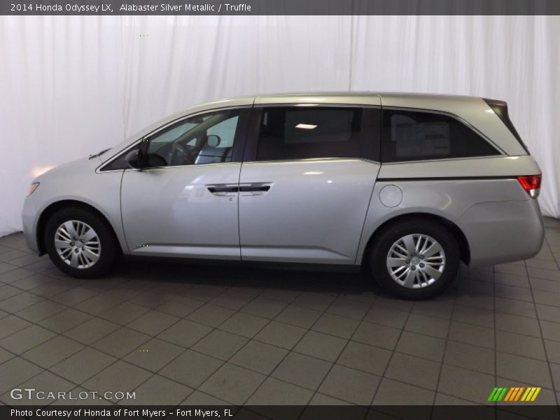 Alabaster Silver Metallic / Truffle 2014 Honda Odyssey LX