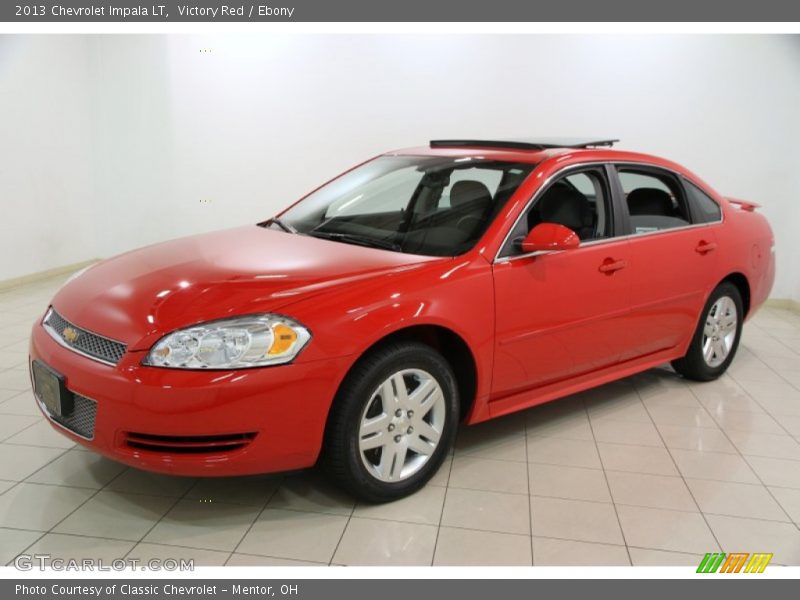 Victory Red / Ebony 2013 Chevrolet Impala LT