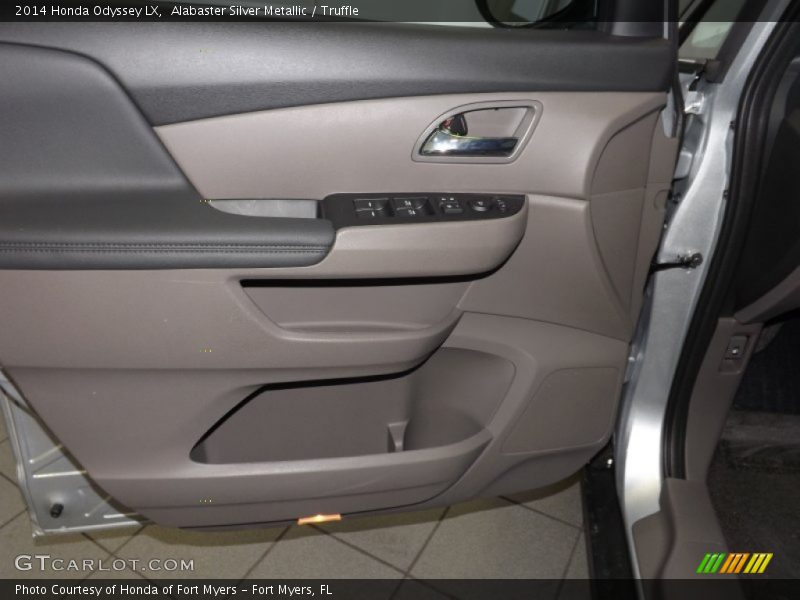 Alabaster Silver Metallic / Truffle 2014 Honda Odyssey LX