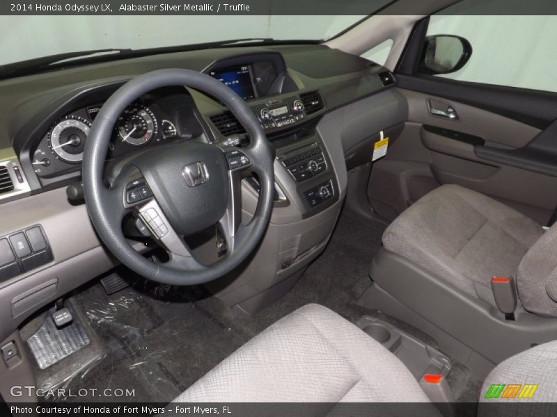 Alabaster Silver Metallic / Truffle 2014 Honda Odyssey LX