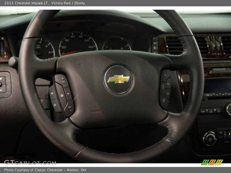 Victory Red / Ebony 2013 Chevrolet Impala LT