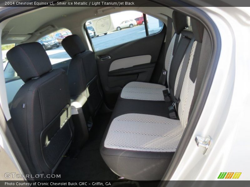 Silver Ice Metallic / Light Titanium/Jet Black 2014 Chevrolet Equinox LS