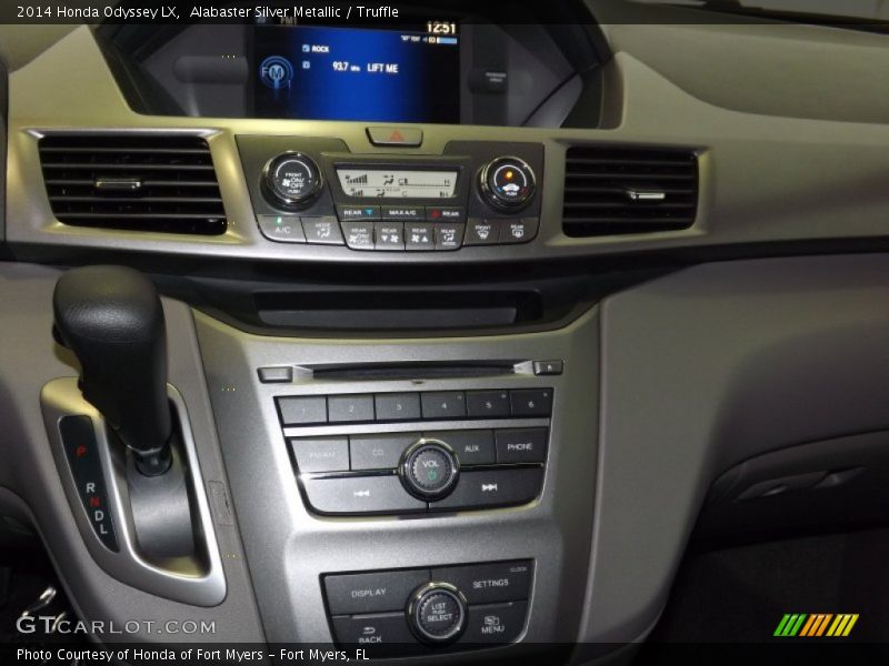 Alabaster Silver Metallic / Truffle 2014 Honda Odyssey LX
