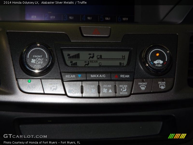 Alabaster Silver Metallic / Truffle 2014 Honda Odyssey LX