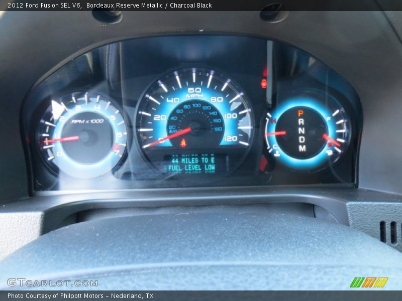 Bordeaux Reserve Metallic / Charcoal Black 2012 Ford Fusion SEL V6