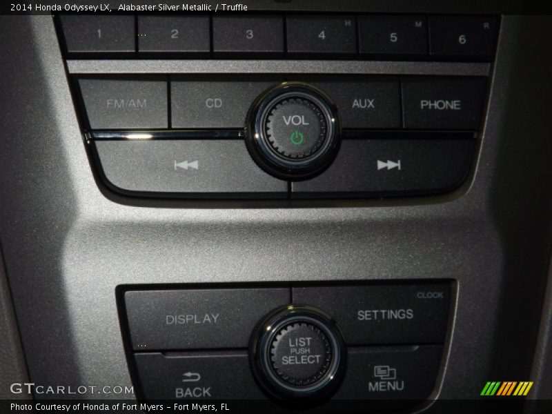 Alabaster Silver Metallic / Truffle 2014 Honda Odyssey LX