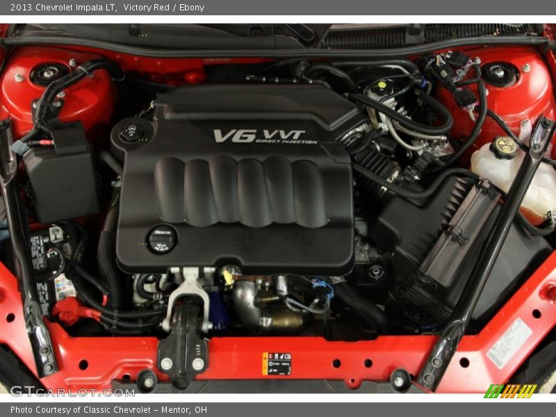 Victory Red / Ebony 2013 Chevrolet Impala LT