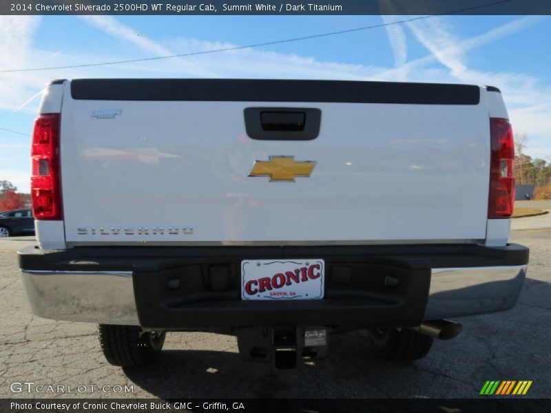 Summit White / Dark Titanium 2014 Chevrolet Silverado 2500HD WT Regular Cab
