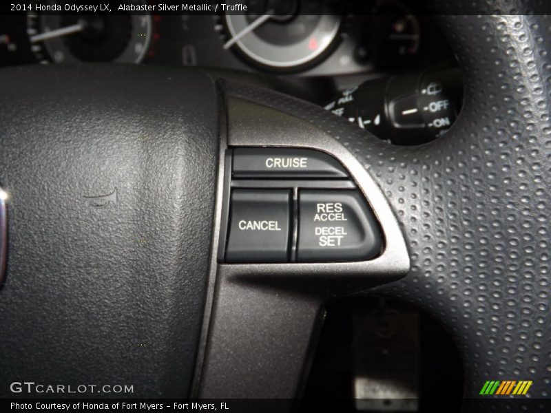Alabaster Silver Metallic / Truffle 2014 Honda Odyssey LX